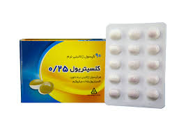 کپسول ژلاتینی کلسیتریول 0.25 میکروگرم دانا فارما